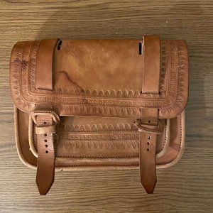 Rare Vintage Leather Shoulder Bag (One of a Kind)